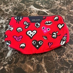 cute estée lauder bag/ makeup bag